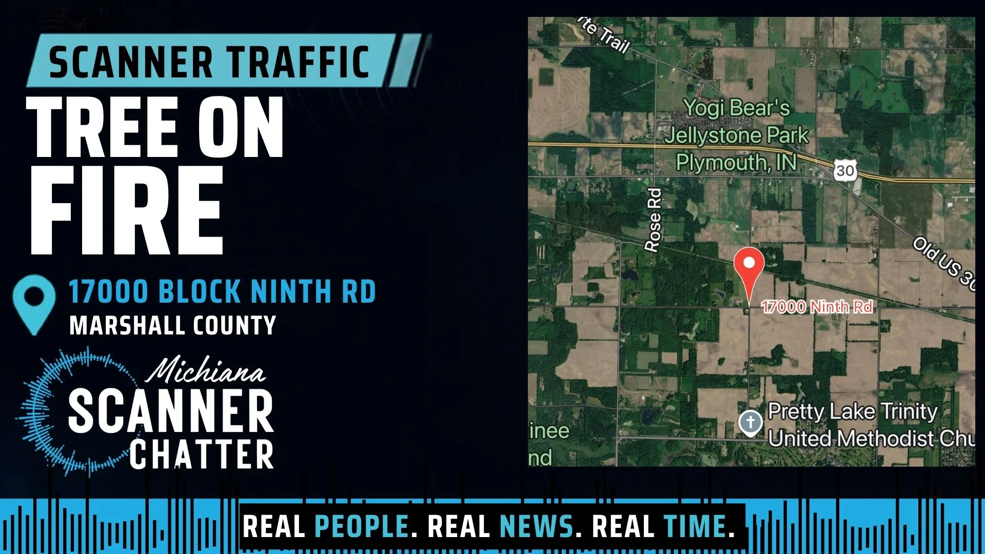 Incident location map