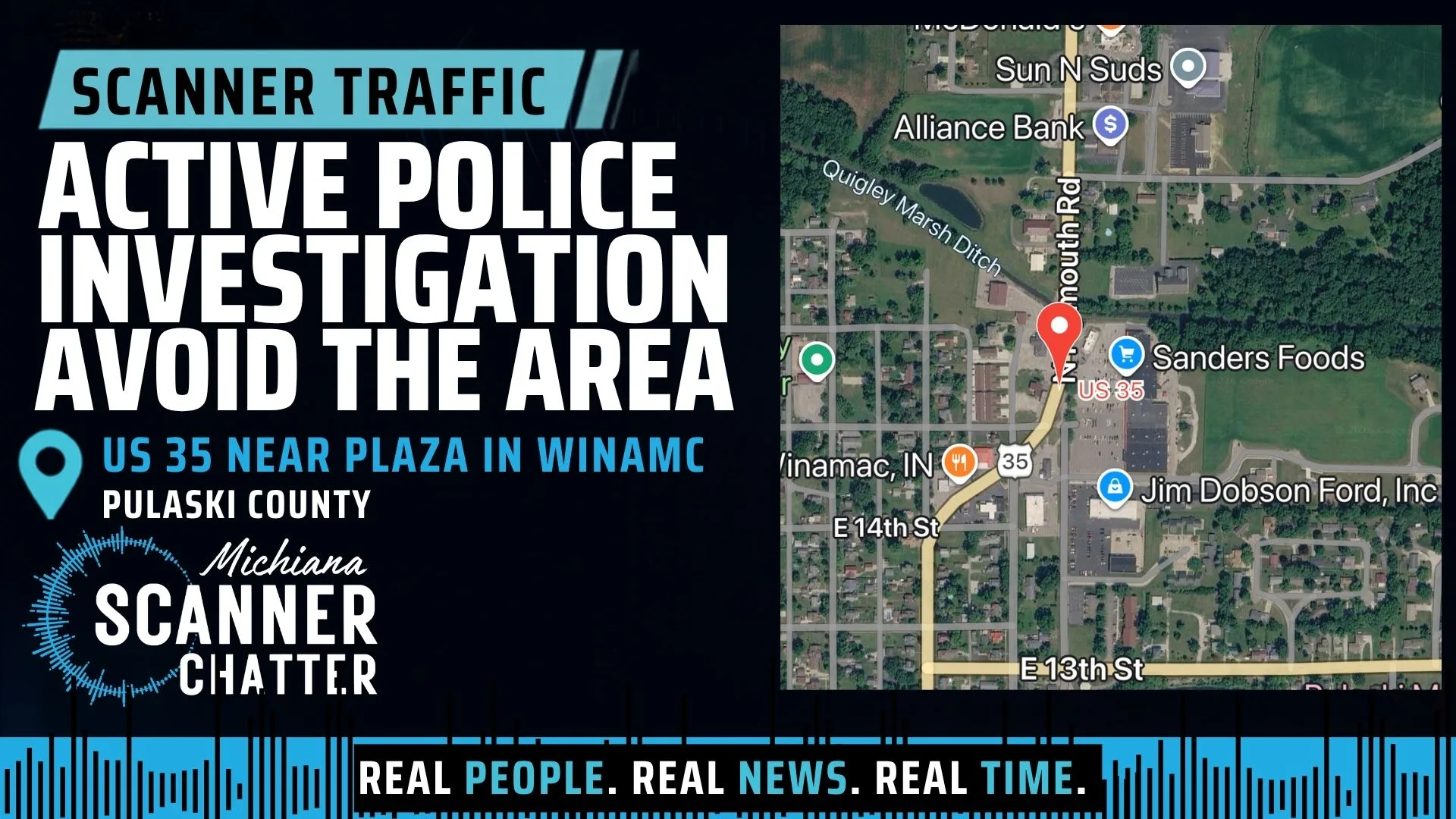BREAKING: Police Investigation Causes Shutdowns On US 35 In Winamac