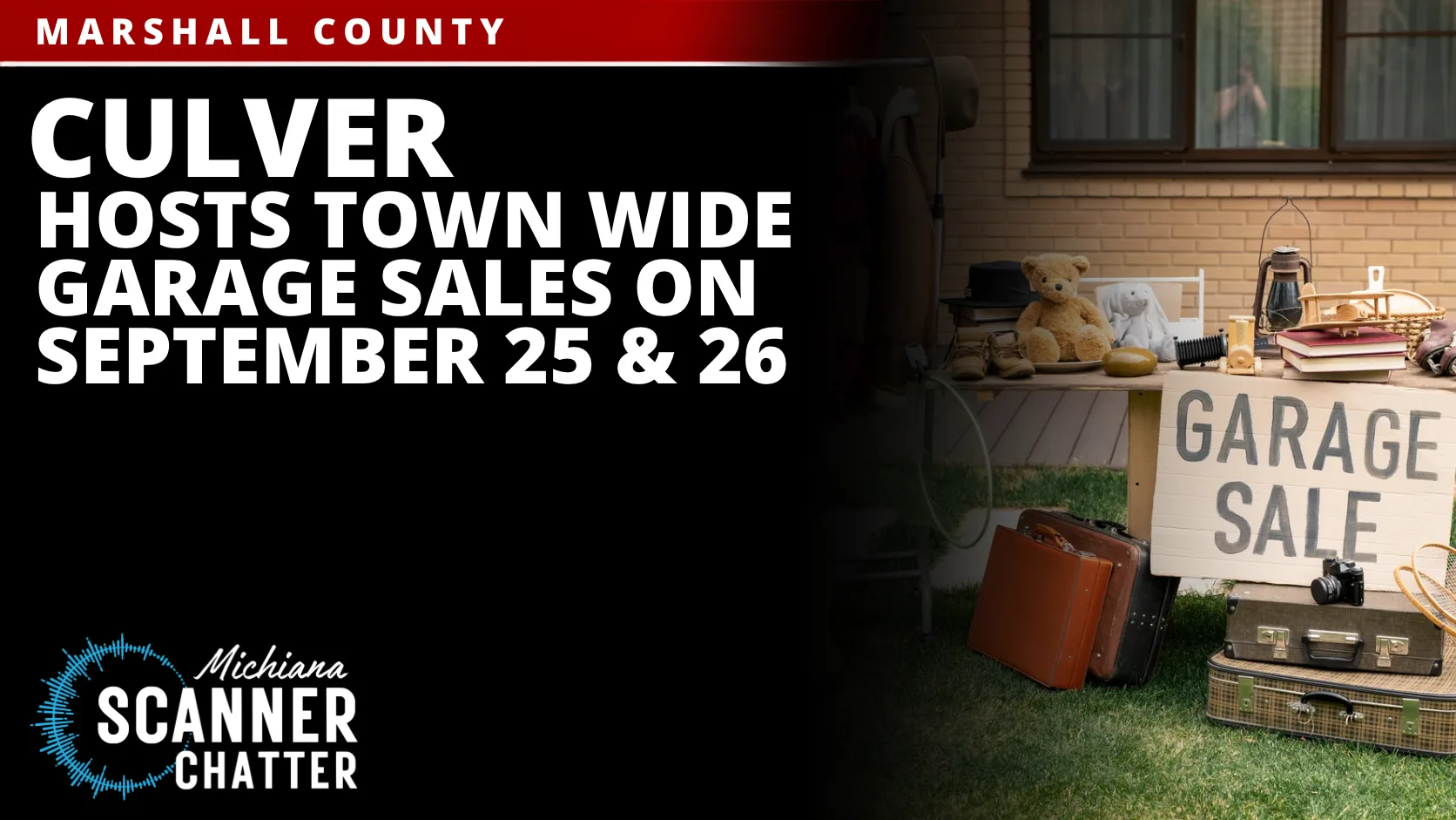 Culver Hosts Town Wide Garage Sales On September 25 & 26